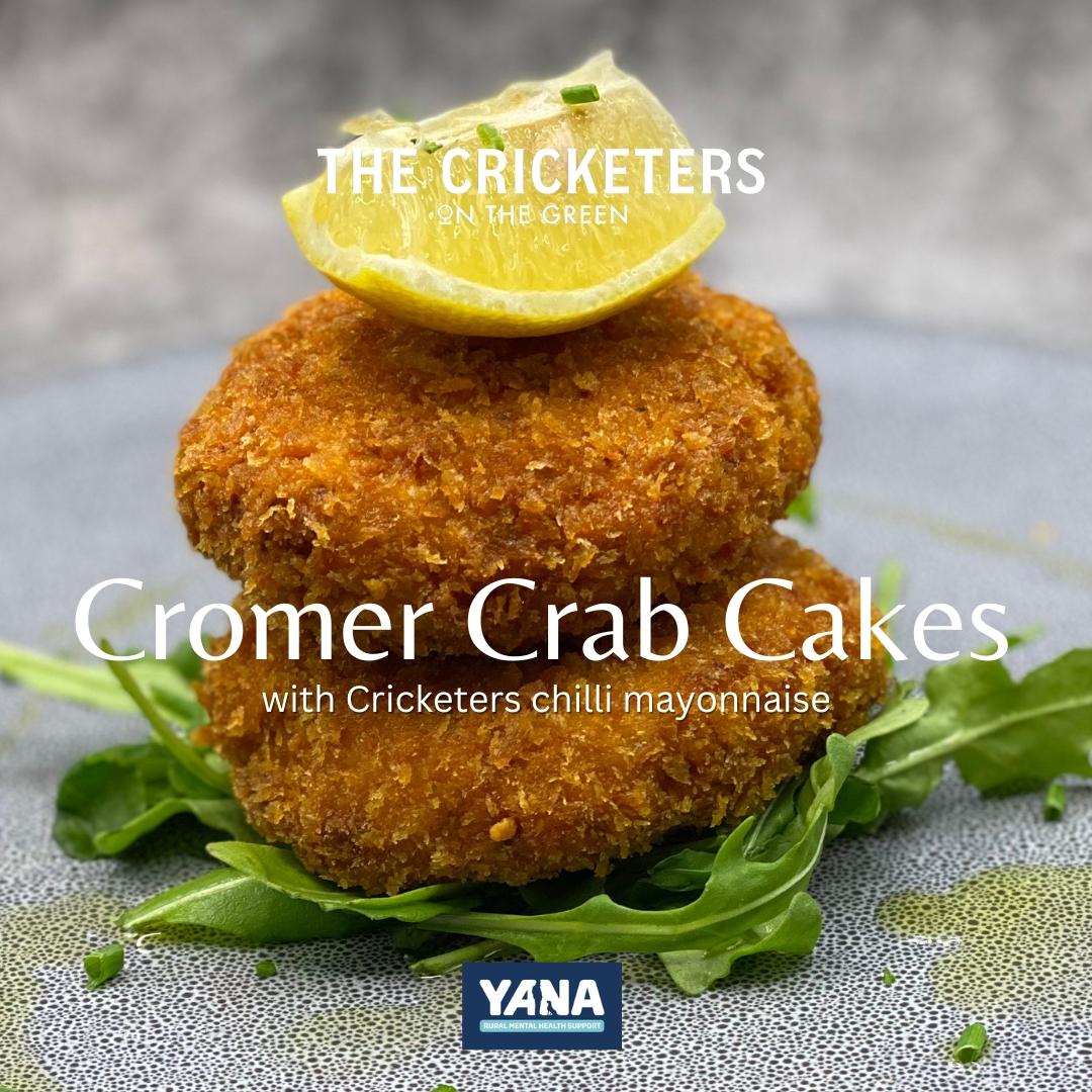 Cromer Crab Cakes Insta