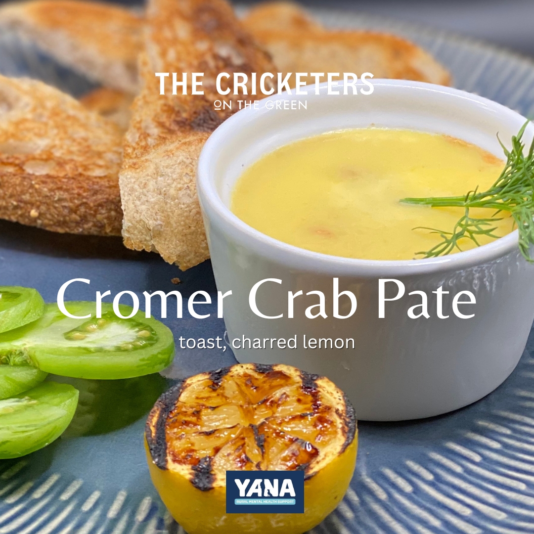 CromerCrab Pate at The Cricketers on The Green, Norfolk